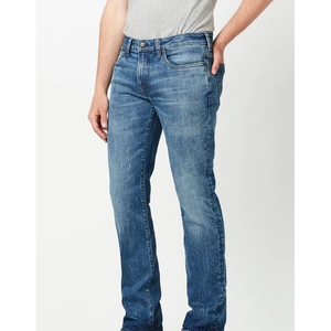 Jeans décontractés pour hommes, coupe droite, style streetwear, pantalons de créateurs haut de gamme avec poches, coupe ajustée, style jogger, dropshipping - Product Image 2