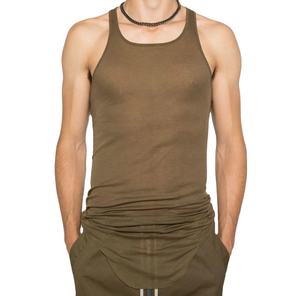 Breathable Men's Hip Hop <b>Mesh</b> Custom Badge Tank <b>Top</b> Sleeveless with Eco-Friendly Quick Dry Features - Product Image 5