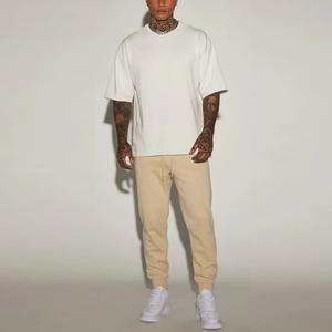 Pantalones Deportivos de Alta Calidad 100% Algodón para Hombre, Venta al Por Mayor, 330GSM, Talla XL, Antiarrugas, con Logotipo Personalizado - Product Image 3