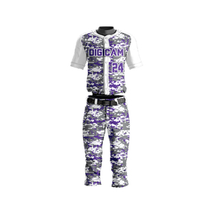 Ensemble d'uniformes de baseball en polyester de haute qualité - Tenue d'équipe respirante avec couleurs et tailles personnalisées, prix de gros bas - Product Image 4