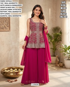 Nazaakat Rose Fête Traditionnelle Mariage Longueur Au Sol Bhandhani Édition Dupatta - Product Image 1