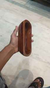 Cuenco de Masa de Madera Natural Vellet de Mango Largo de 20CM para Velas Decorativas PARA EL Hogar a los Precios Más Baratos - Product Image 4