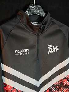เสื้อเจอร์ซีย์แขนยาวคอตั้งทรงปกติสำหรับผู้หญิง PUFFIN SPORTS แบบสั่งทำพิเศษด้วยเทคนิค Sublimation ผลิตจากโพลีเอสเตอร์ เหมาะสำหรับออกกำลังกาย - Product Image 6