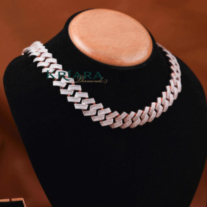S925 Gold Plated 18K Solid Gold Lab Grown Diamond Statement Necklace Geometric Link <b>Chain</b> Women's Luxury Party Jewelry - Product Image 5