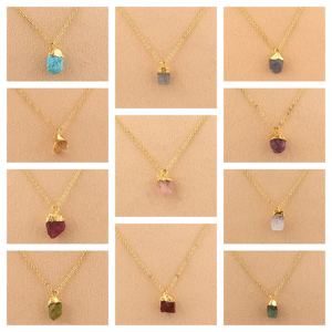 Collar con Colgante de Piedra Lunar Arcoíris de 8–10 mm, Piedra de Nacimiento |   Joyería de Piedras Preciosas Naturales con Cadena de 18 Pulgadas - Product Image 4