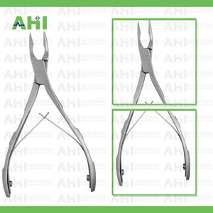 Rongeur à os en acier inoxydable, instrument chirurgical orthopédique et dentaire, forceps pour usage hospitalier et clinique - Product Image 3