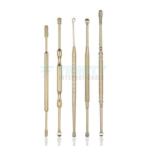 Customized Ear Wax Removal and Cleaning Set Handmade New Product with Golden Color Stainless Steel Ear Tools - Product Image 2