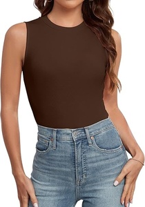 Camiseta deportiva sin mangas de secado rápido para mujer, ropa de entrenamiento atlético - Product Image 5