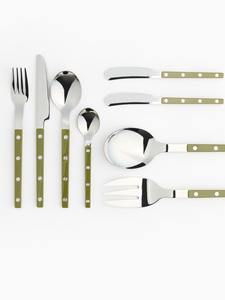 Juego de Cubiertos con Mango de Resina Verde, Ideal para Cenas Familiares, Recepción de Invitados, Fiestas y Uso Diario, Venta al por Mayor desde India - Product Image 6