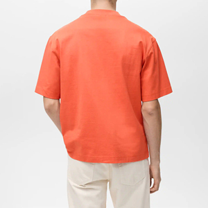 Camiseta de Hombre con Logotipo Personalizado del Fabricante, Alta Calidad, 300 Gramos, Felpa, 100% Algodón, Estilo Urbano, Secado Rápido, Transpirable - Product Image 2