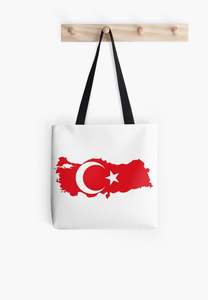 Bolso de mano de lona con estampado de la bandera nacional del Líbano, bolsa de hombro plegable de tela de algodón para compras, bolso reutilizable para compras diarias - Product Image 3