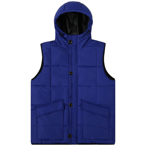 Men Casual Puffer Vest Winter Sleeveless Jacket Quilted Warm Body <b>Warmer</b> Lightweight Outdoor OEM Custom Supplier - Product Image 5