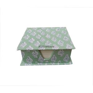 Handmade Block Print Fabric Cover Paper <b>Notebook</b> with Customizable Colors & Logo-Promotional Gift <b>Diary</b> - Product Image 6