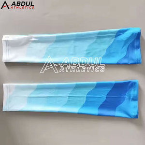 Manchons de compression pour les bras en tissu anti-humidité pour les sports de plein air, la course à pied, le cyclisme, le baseball, le volley-ball et les activités quotidiennes - Product Image 5