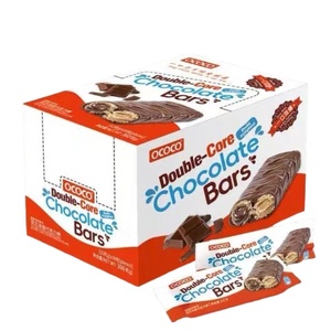 Barra Energética de Chocolate con Mantequilla de Maní, 360g, Barra de Chocolate de Doble Núcleo, Snacks Populares - Product Image 5