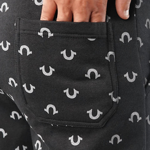 Men's Premium Printed Cotton Sweatpants With Side Pockets <b>Elastic</b> <b>Waist</b> Casual Jogger Pants High Quality Streetwear <b>Trousers</b> - Product Image 6