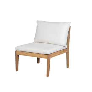Ensemble de canapés modulaires 1, écologique, certifié FSC, en bois d'acacia, finition huile, moderne, confortable, durable, meubles de salon, utilisation intérieure et extérieure - Product Image 3