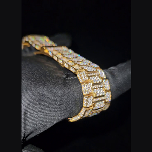Montres de luxe automatiques Hip Hop avec diamants VVS1, montre Moissanite Iced Out pour hommes en acier inoxydable - Product Image 2