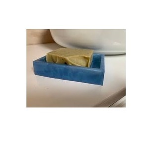 Home <b>Kitchen</b> Resin <b>Bathroom</b> Soap Dish Rack Accessory Dishwasher Safe Bar Tray Drain Hole Goods Elegant Product Resin <b>Bathroom</b> - Product Image 5