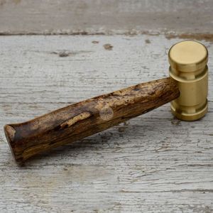Brass Jewelry Setting Hammer With Wooden Handle For DIY Craft Use - Product Image 4