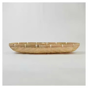 Paniers de rangement décoratifs de table de maison de restaurant en gros d'usine avec le panier en bambou tissé à la main de haute qualité - Product Image 6