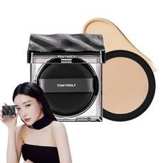 Set di Fondotinta Cushion Tony Moly con Copertura Media, Tonalità Media, 13g + 1 Correttore Beige Ricaricabile - Product Image 1