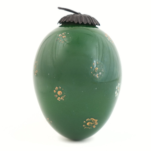 Adorno Navideño de Cristal con Forma de Aguacate Verde Vintage al por Mayor, Bola de Navidad Colgante Única y Adornos para Árbol de Navidad - Product Image 1