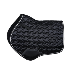 Juego de almohadillas acolchadas premium para silla de montar con gorro para las orejas a juego |   Paño para Silla de Montar a Caballo |   Equitación y Doma Clásica Transpirables - Product Image 2
