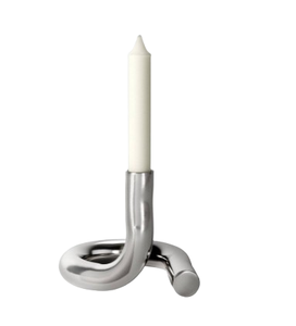Porte-bougie en aluminium poli doré, style simple, best-seller, décoration de Noël, qualité pour la maison et le bureau - Product Image 5