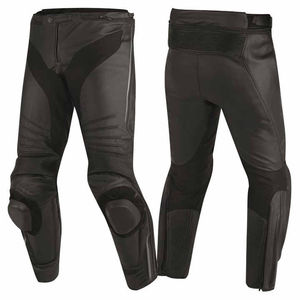 Best Price With <b>Real</b> 100% Genuine <b>Men</b> Leather Motorbike Pants Top Quality Leather <b>Men's</b> Pant <b>Black</b> Color Leather Motorbike Pant - Product Image 6