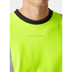 เสื้อสเวตเชิ้ตสะท้อนแสงแบบ Hi-Vis บริการ OEM ชุดทำงานทนไฟ แขนยาว โพลีเอสเตอร์ ความปลอดภัยสูง - Product Image 5