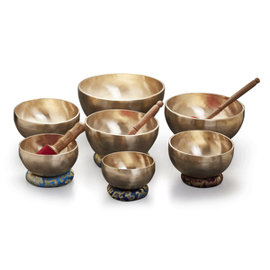 Juego Profesional de Cuencos Tibetanos de 7 Chakras con Frecuencias Afinadas para Reiki, Equilibrio de Chakras y Baños de Sonido, Disponible al por Mayor a Precio Económico - Product Image 2