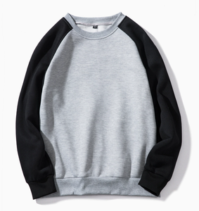 Sudadera Unisex de Algodón 100% con Cuello Redondo, Ajuste Holgado, Cómoda, Manga Larga, Lisa, Casual, Tejida para Primavera, Venta al por Mayor - Product Image 6