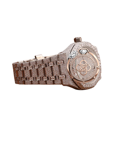 Certified Moissanite <b>Diamond</b> <b>Watch</b> Men Full Iced Out Luxury Stainless Steel <b>Watch</b> - Product Image 2