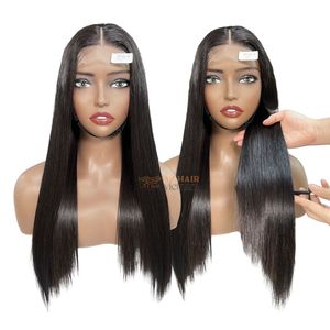 Top Quality Raw Vietnamese Hair <b>Wigs</b> Human Hair 20 Inches 2x6 Swiss Lace Front <b>Wigs</b> Bone Straight Natural Color - Product Image 4