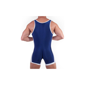 Custom Sublimation <b>Men</b> Wrestling <b>Singlet</b> Heavy Duty Professional Wrestling Uniforms Quick Dry Elastic Wrestling Bodysuit - Product Image 6