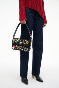 Bolso de Noche con Diseño Floral Hecho a Mano en India, Ecológico, con Cuentas, para Mujer, para Fiestas - Product Image 3