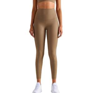 Leggings de yoga taille haute pour femmes, en Spandex/Nylon, extensibles dans quatre directions, imperméables, écologiques, pour la gym et le fitness - Product Image 5