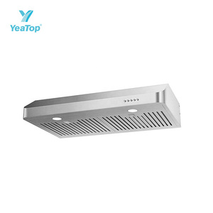 <span class=keywords><strong>Hotte</strong></span> de cuisine encastrable avec éclairage LED en acier inoxydable, prix bas, haute performance, fourniture OEM - Product Image 5