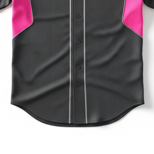 Maillot de baseball vierge en tissu mesh de haute qualité – Vente en gros de maillots de sport personnalisables pour hommes et jeunes – Uniformes d'équipe - Product Image 4