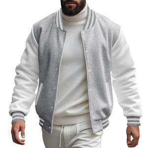 <b>Men</b> Varsity Jacket Manufacturer Custom Design Letterman Jacket Breathable Wholesale Winter Jacket - Product Image 3