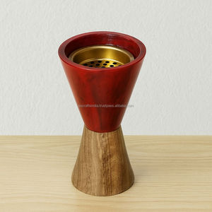 เครื่องหอมไม้ทำจากเรซินเป็นมิตรกับสิ่งแวดล้อมทนทานลูกบอลทองคำกลางศาสนาสำหรับกลิ่นหอมธรรมชาติจากอินเดีย - Product Image 1