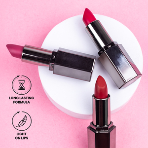 Rouge à lèvres mat crémeux nude longue tenue personnalisé 3,5g, rouge à lèvres velours waterproof - Product Image 3