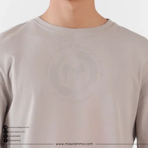 เสื้อยืดแขนยาวผู้ชายทรงโอเวอร์ไซส์ ผ้าเจอร์ซีย์คอตตอน 100% พร้อมโลโก้สั่งทำพิเศษ คุณภาพพรีเมียม OEM ระบายอากาศได้ดี เหมาะสำหรับเล่นกีฬา - Product Image 2