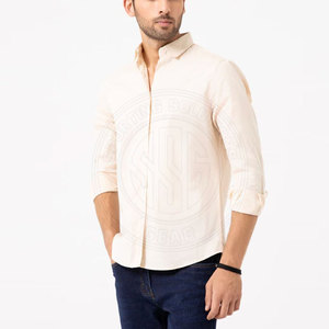 Slim Fit Button <b>Down</b> Shirt Stretch Fabric Comfortable Movement Stylish Daily Wear Option - Product Image 3