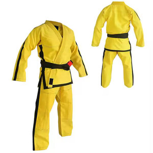 Kimono de judo en coton épais à double tissage pour hommes, ensemble uniforme pour l'entraînement et la compétition, idéal pour la pratique quotidienne - Product Image 1