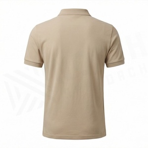 เสื้อโปโลแขนสั้นผู้ชาย เนื้อผ้าสำหรับฤดูร้อน แฟชั่นแบบโปร่ง ระบายอากาศได้ดี น้ำหนักเบา สวมใส่สบายๆ สไตล์ลำลอง - Product Image 2