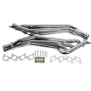 Polished Stainless Steel Exhaust Header Set for 2011-2016 Mustang GT 5.0L/V8 Tuning Exhaust System - Product Image 4
