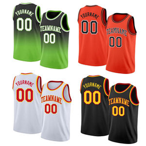 Maillot de basket sublimé respirant, design personnalisé, prix bas, haute qualité, faible MOQ - Product Image 2