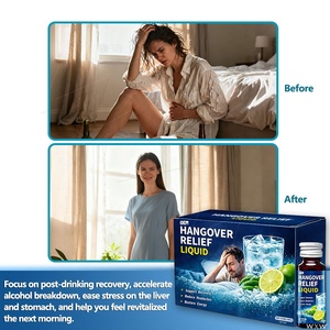 Boisson liquide orale contre la gueule de bois, <span class=keywords><strong>protection</strong></span> hépatique, récupération rapide, soutien au métabolisme de l'alcool, usine OEM - Product Image 6